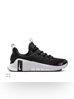 Nike Black and White Running Shoe
